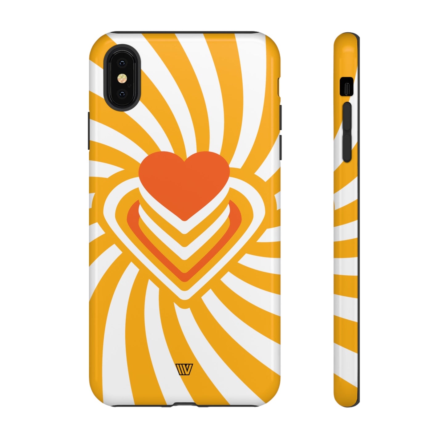 HEART RAY STACK | Tough Phone Case