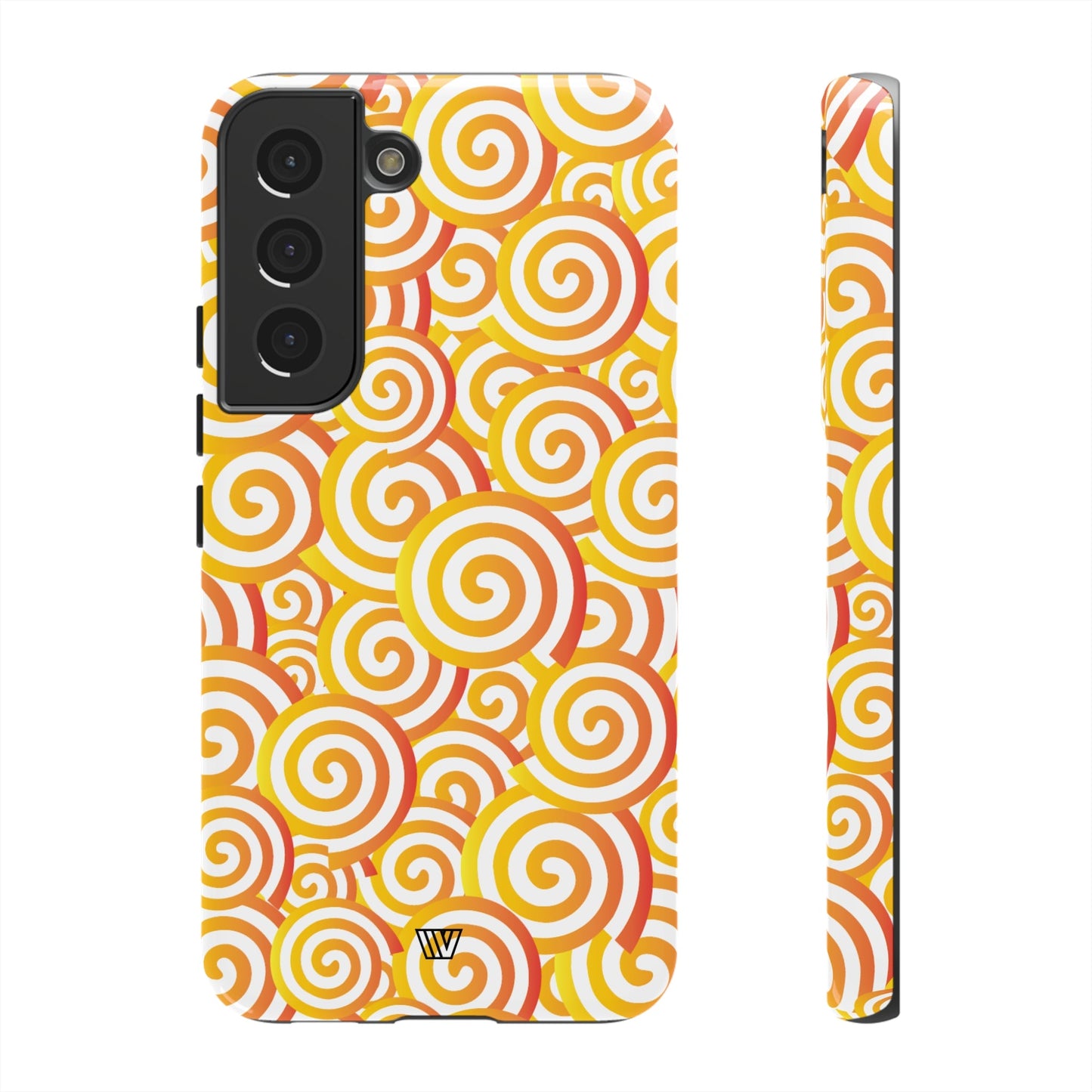 ABSTRACT SPIRAL ORANGE | Tough Phone Case