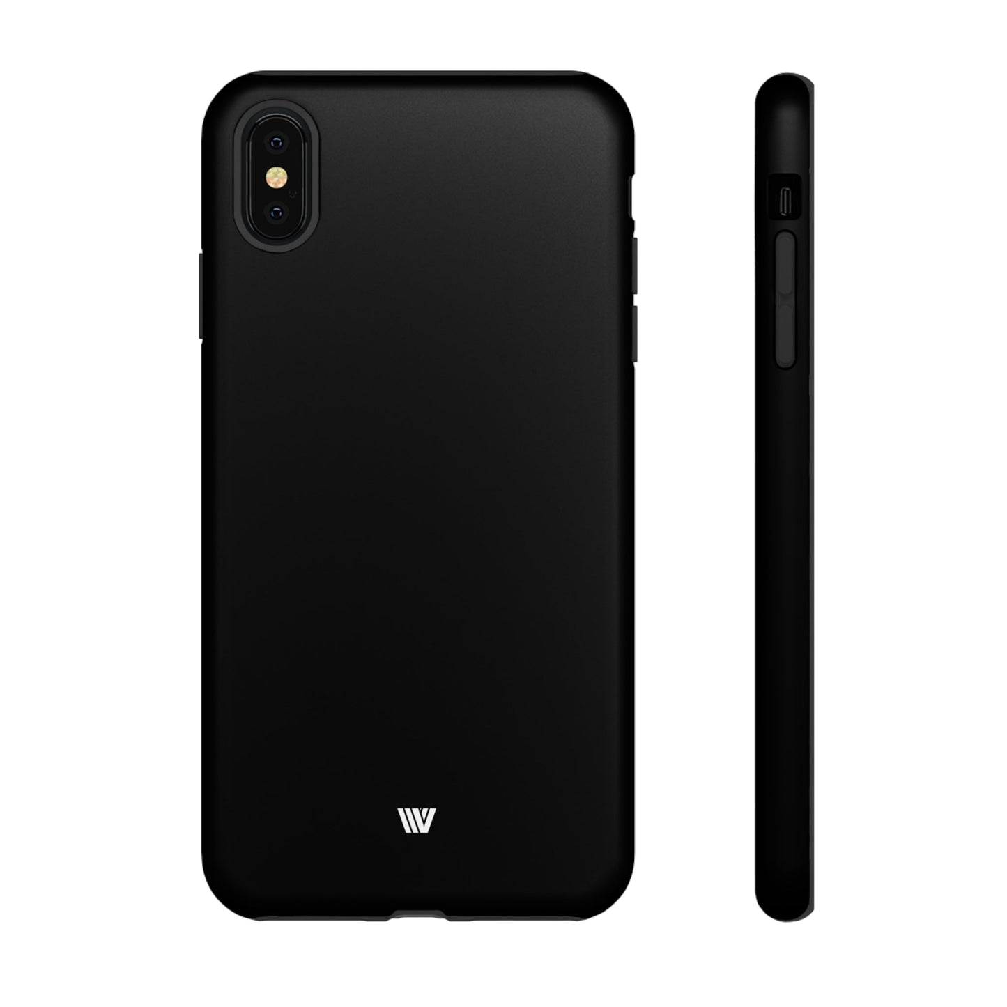 JET BLACK | Tough Phone Case