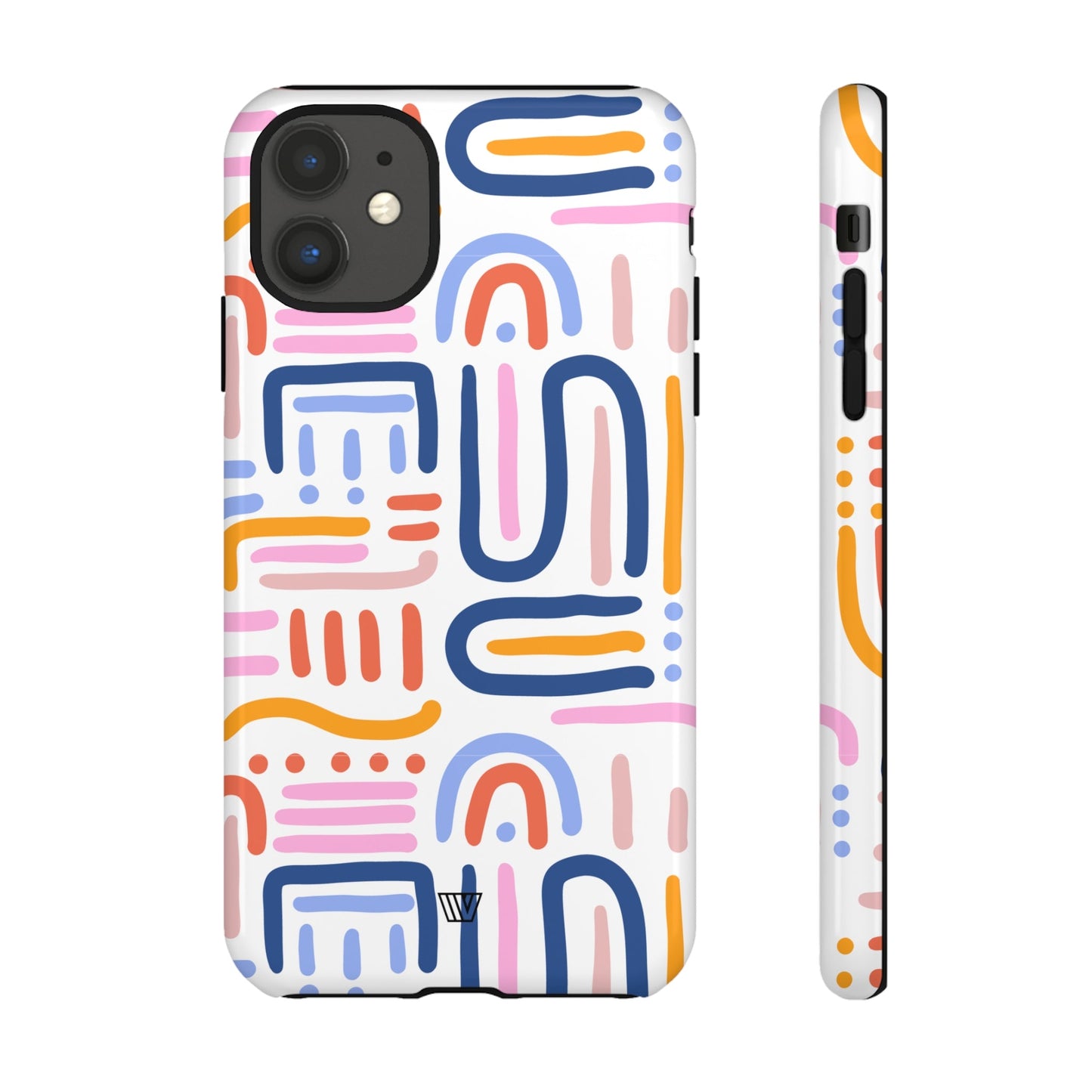 MEMPHIS BOLD LINES | Tough Phone Case