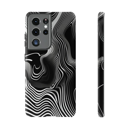 ABSTRACT ZEBRA STRIPES | Tough Phone Case