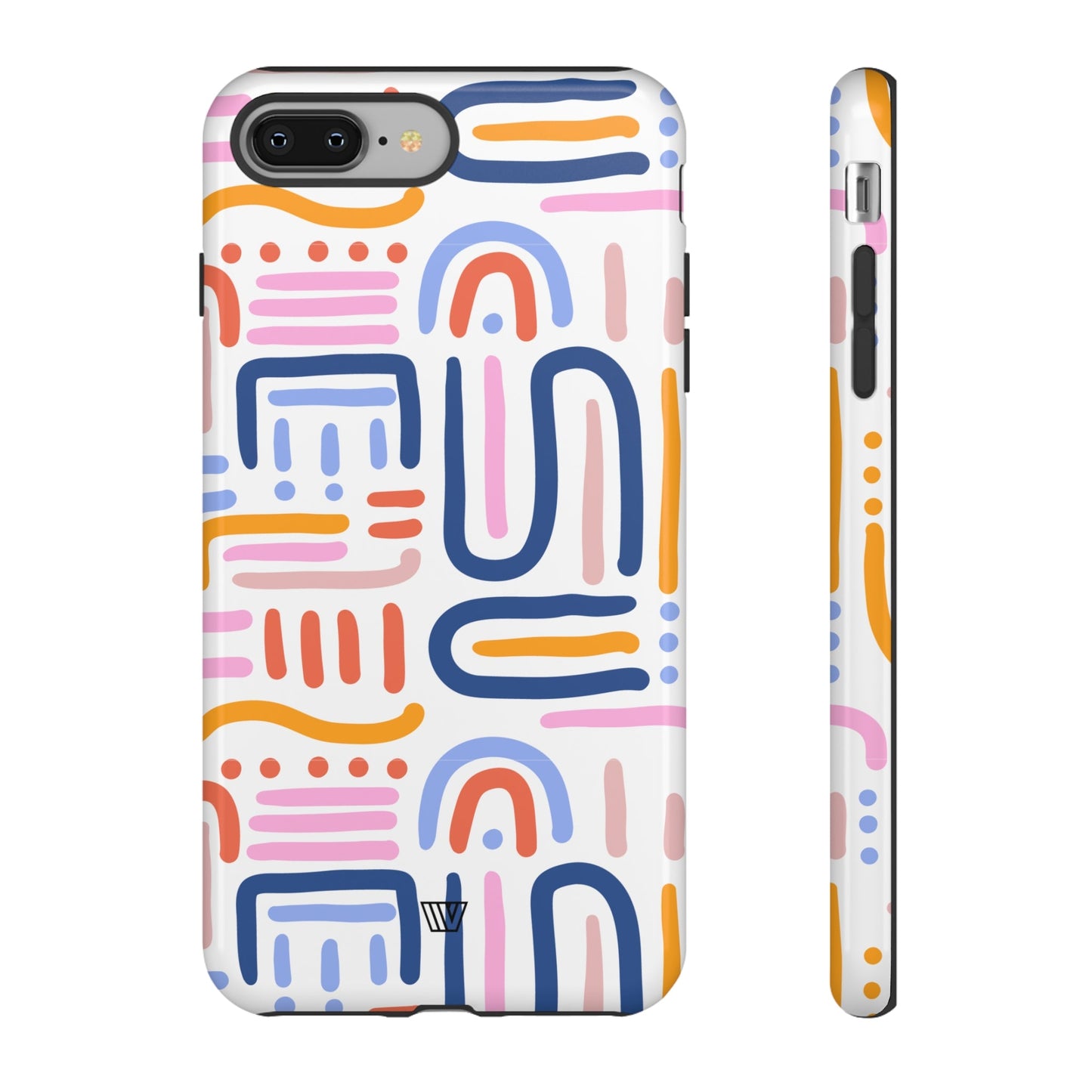 MEMPHIS BOLD LINES | Tough Phone Case