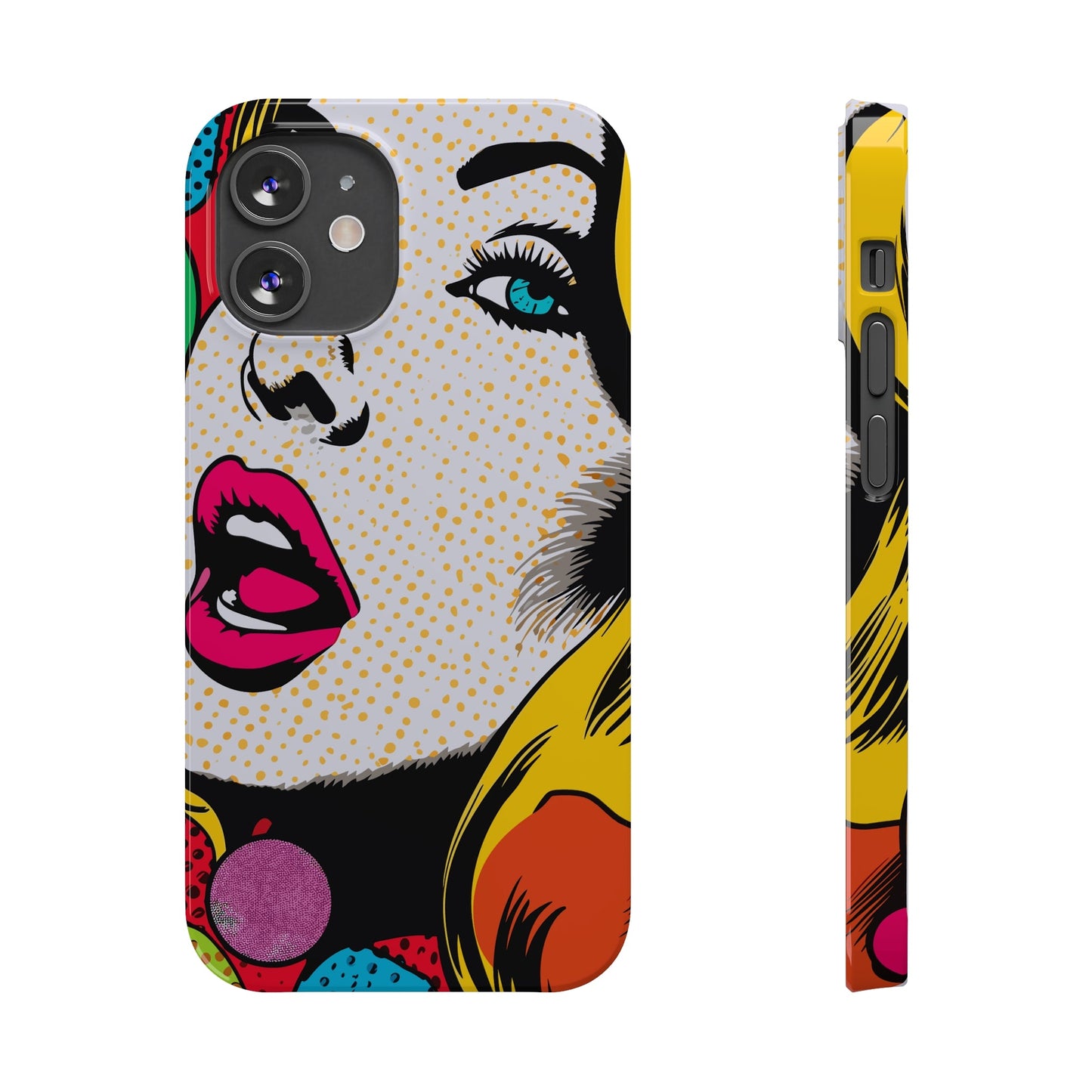 POP ART FACE | Slim iPhone Case