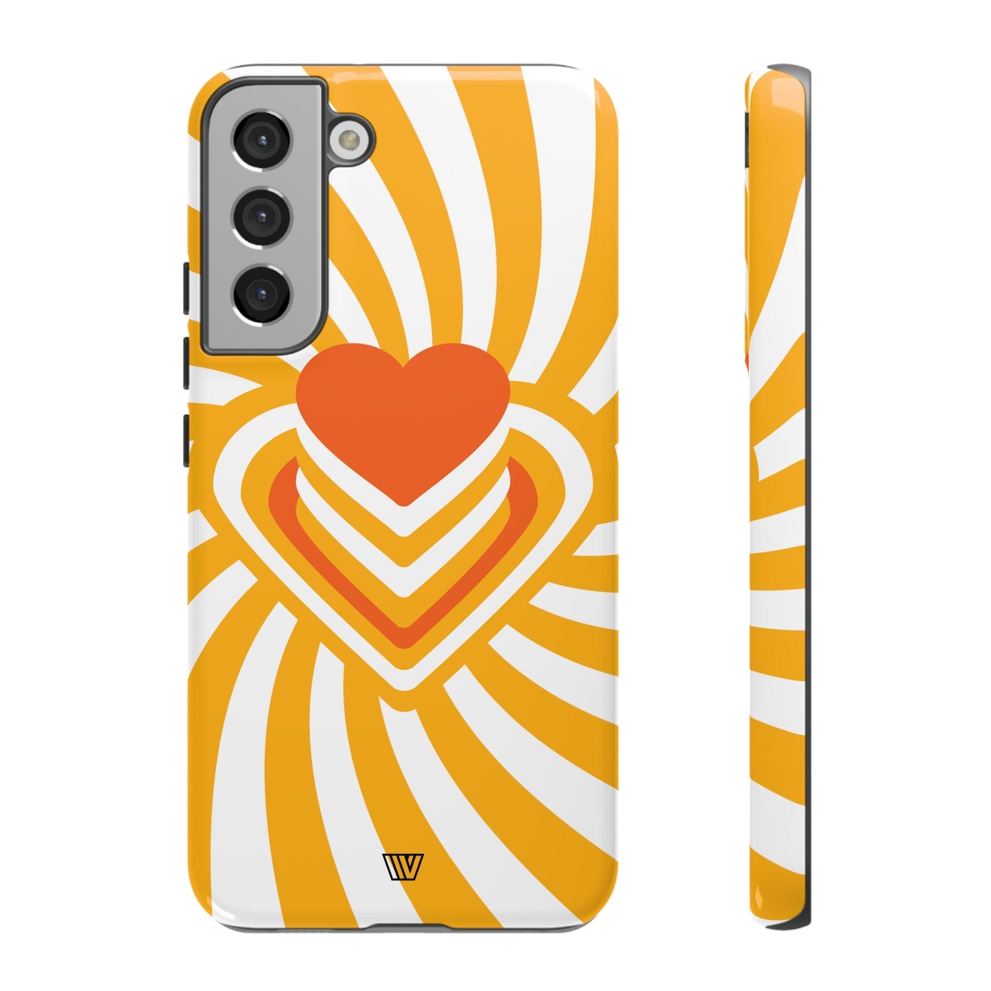 HEART RAY STACK | Tough Phone Case