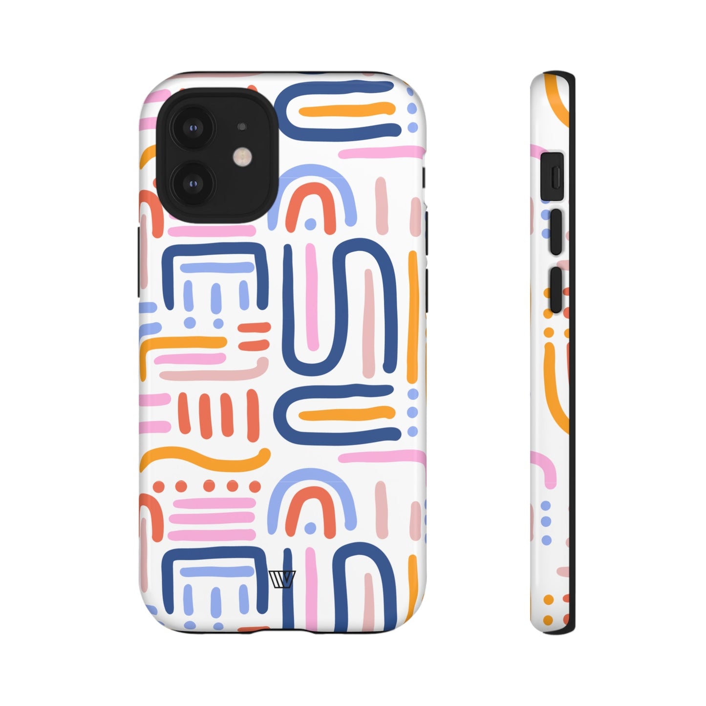 MEMPHIS BOLD LINES | Tough Phone Case