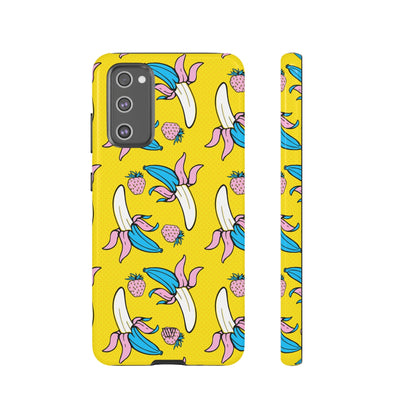 STRAWBERRY BANANA POP ART | Tough Phone Case