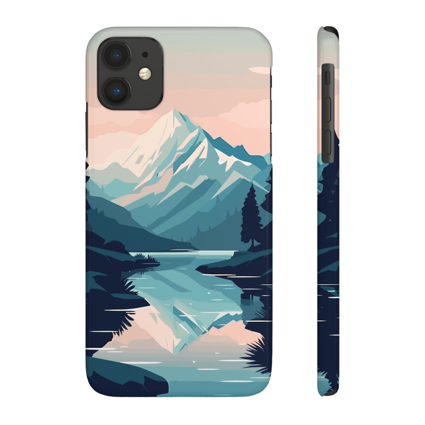 SNOWCAPPED MOUNTAINS | Slim iPhone Case