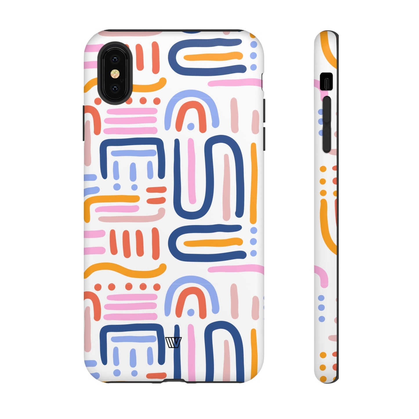 MEMPHIS BOLD LINES | Tough Phone Case