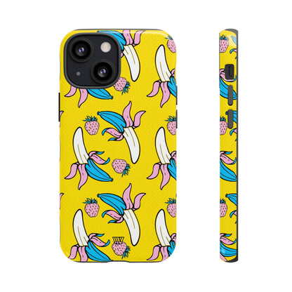 STRAWBERRY BANANA POP ART | Tough Phone Case