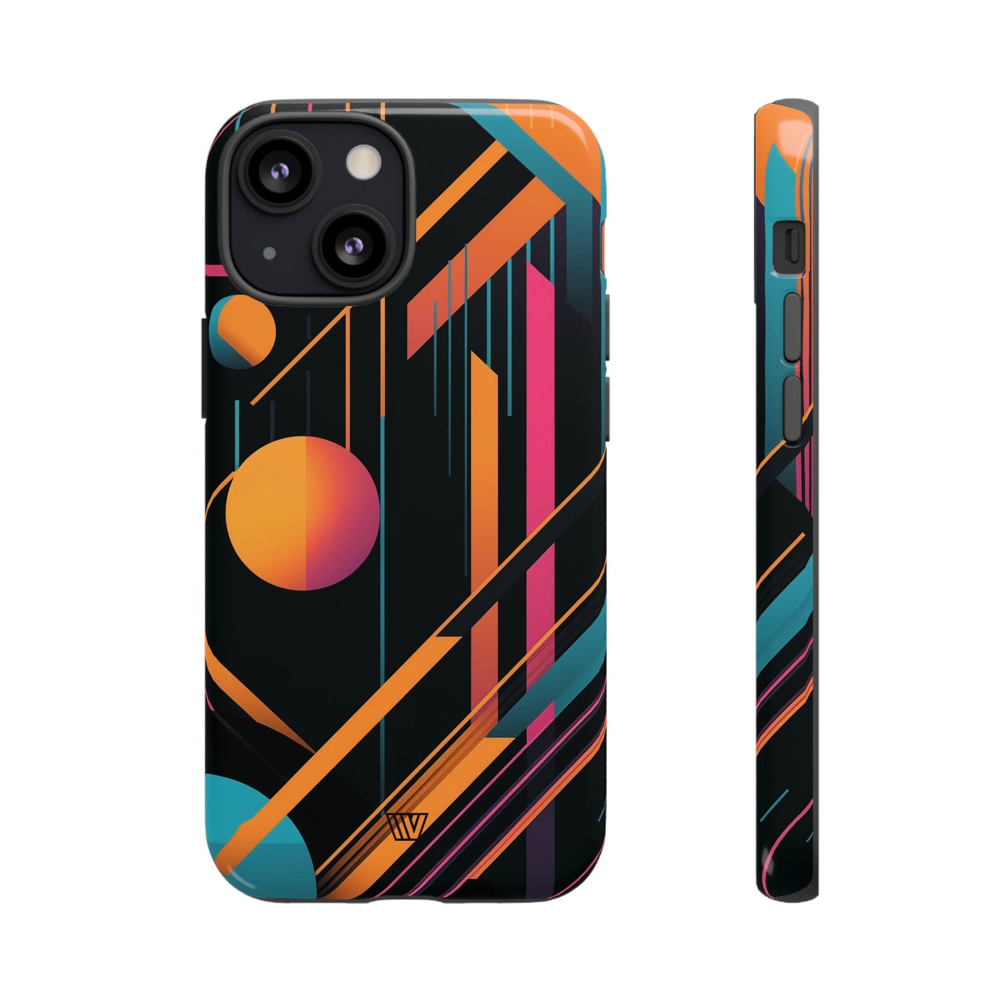 BOLD RETRO LINES | Tough Phone Case