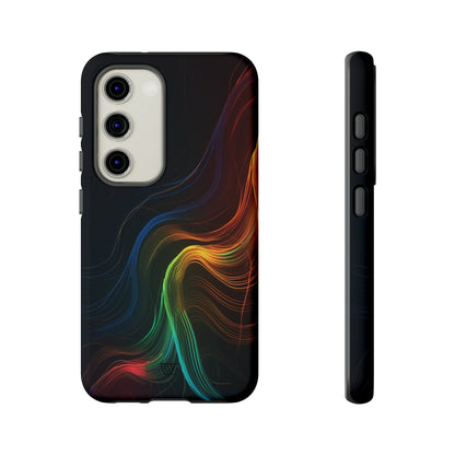 COLORFUL ABSTRACT LINES | Tough Phone Case