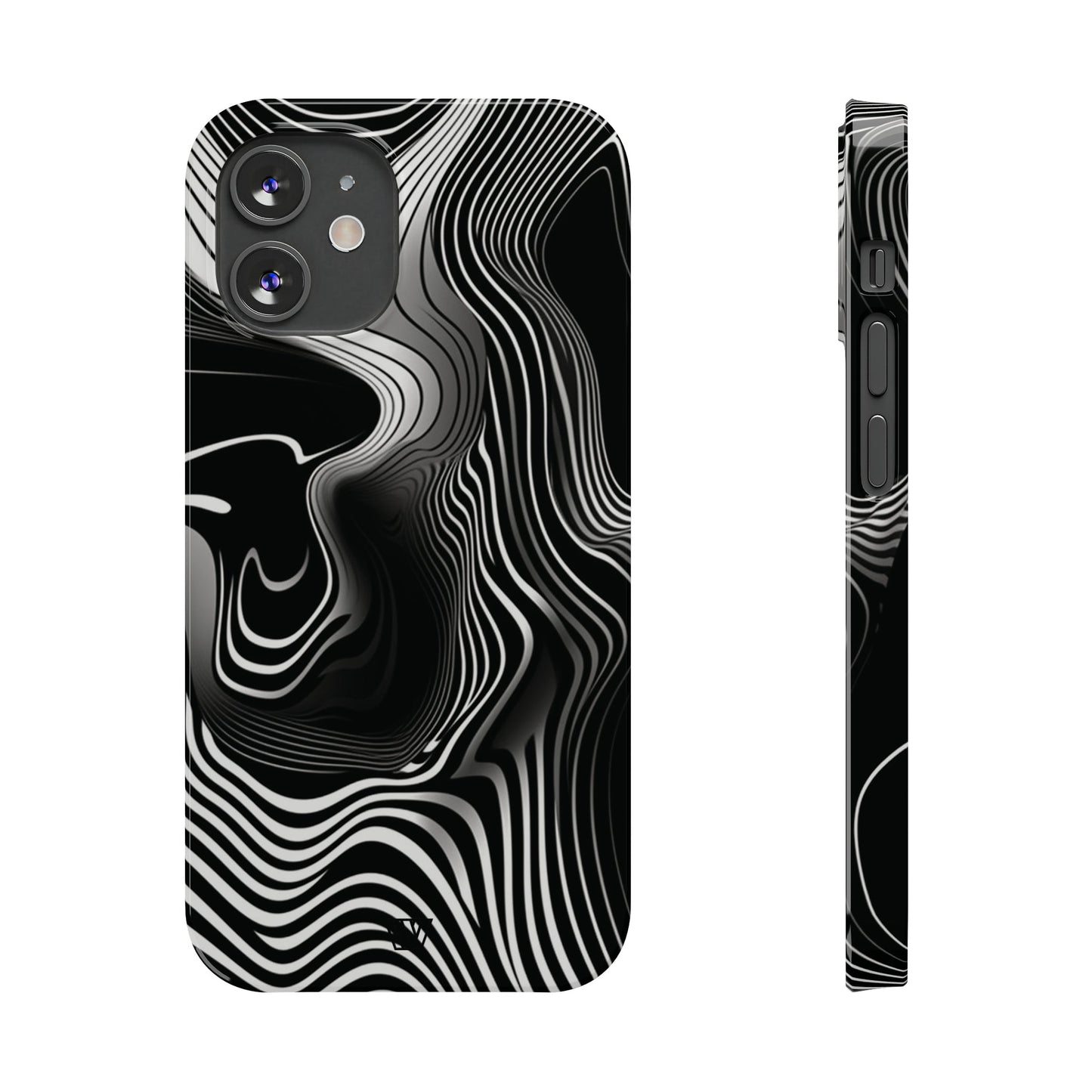 ABSTRACT ZEBRA STRIPES | Slim iPhone Case