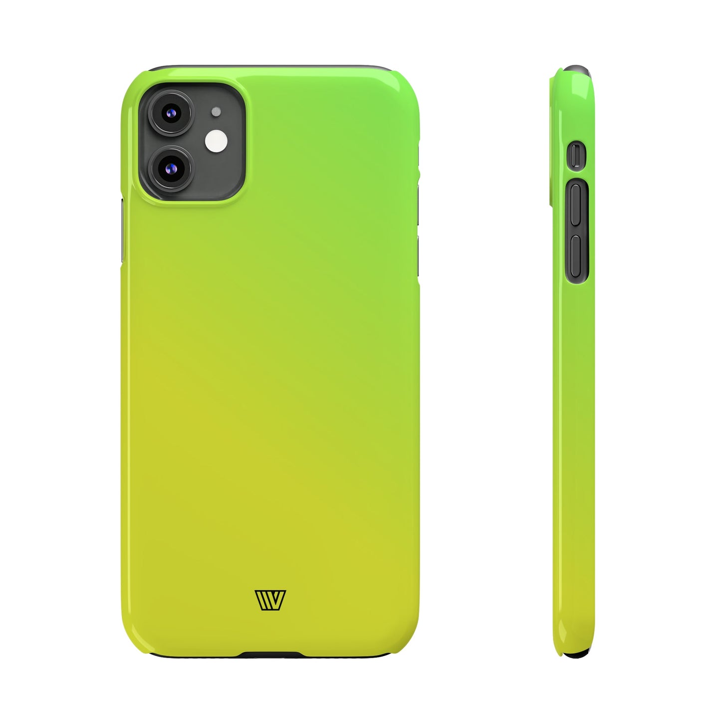 LEMON LIME NEON | Slim iPhone Case