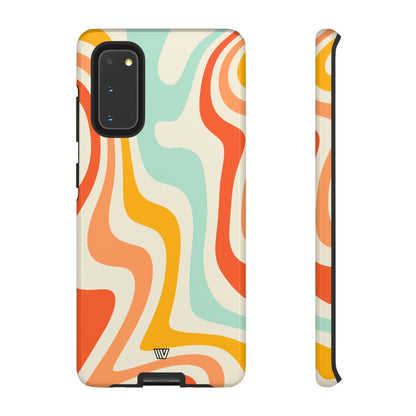 RETRO GROOVY SWIRLS | Tough Phone Case