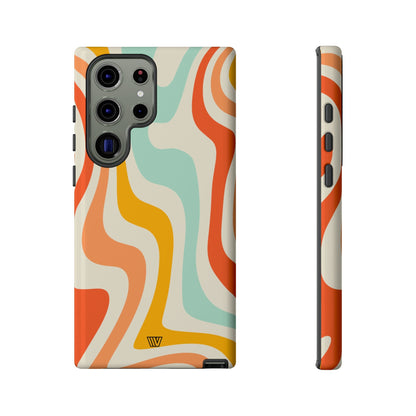 RETRO GROOVY SWIRLS | Tough Phone Case