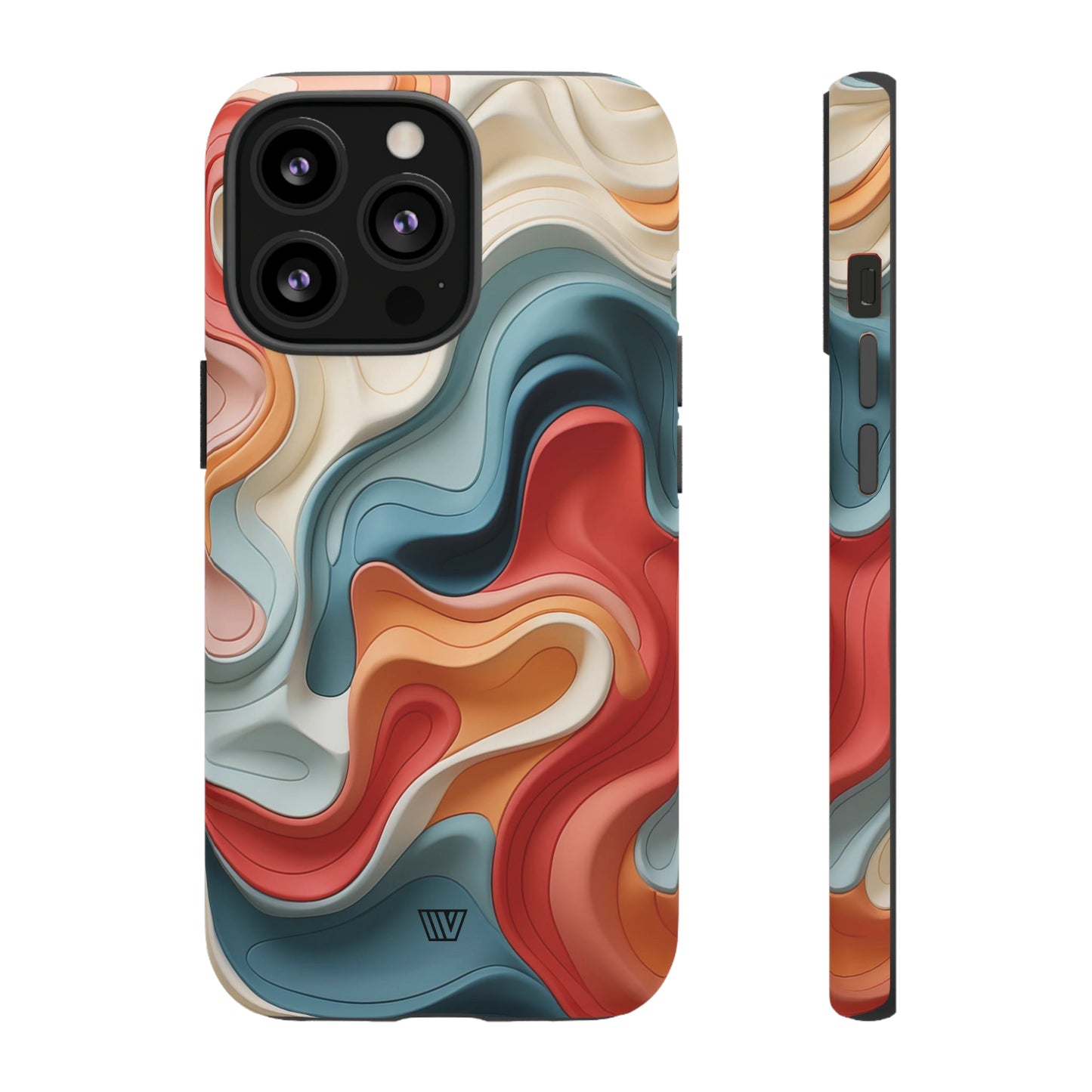 3D COLORFUL CLAY | Tough Phone Case