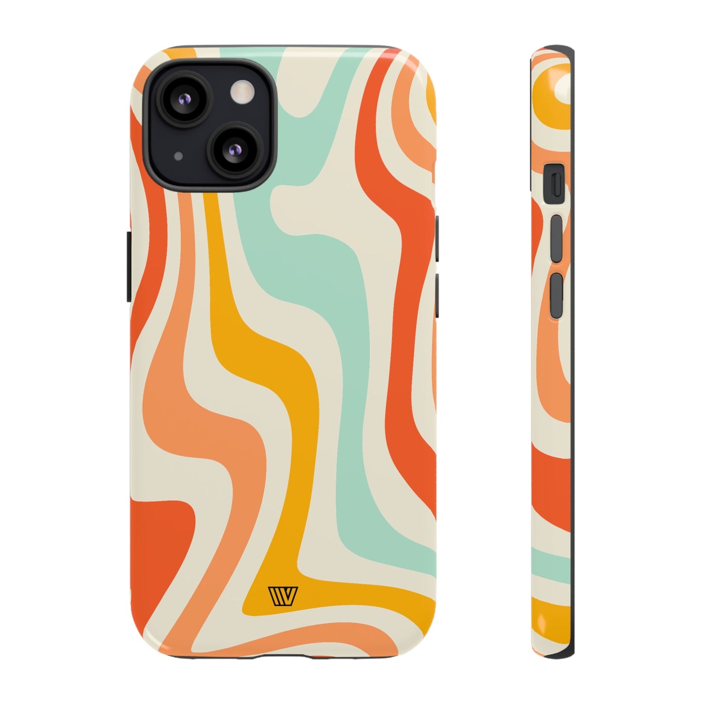 RETRO GROOVY SWIRLS | Tough Phone Case