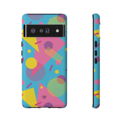 80s / 90s RETO PATTERN LIGHT BLUE | Tough Phone Case