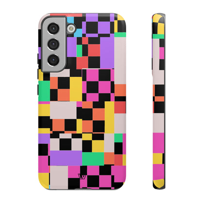 MASHED UP CHECKERBOARD | Tough Phone Case