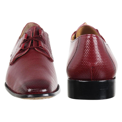 Blacktown Genuine Leather Oxford Style Lace-Up Dress Shoes For Men