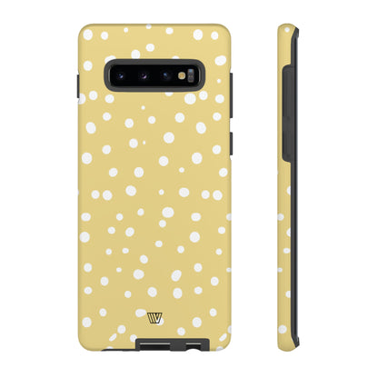 MUTED YELLOW DOTS | Tough Phone Case