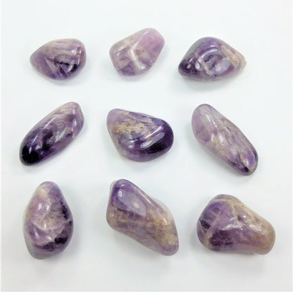 Maraba Amethyst (3 Pcs) Tumbled Gemstones Purple Crystal