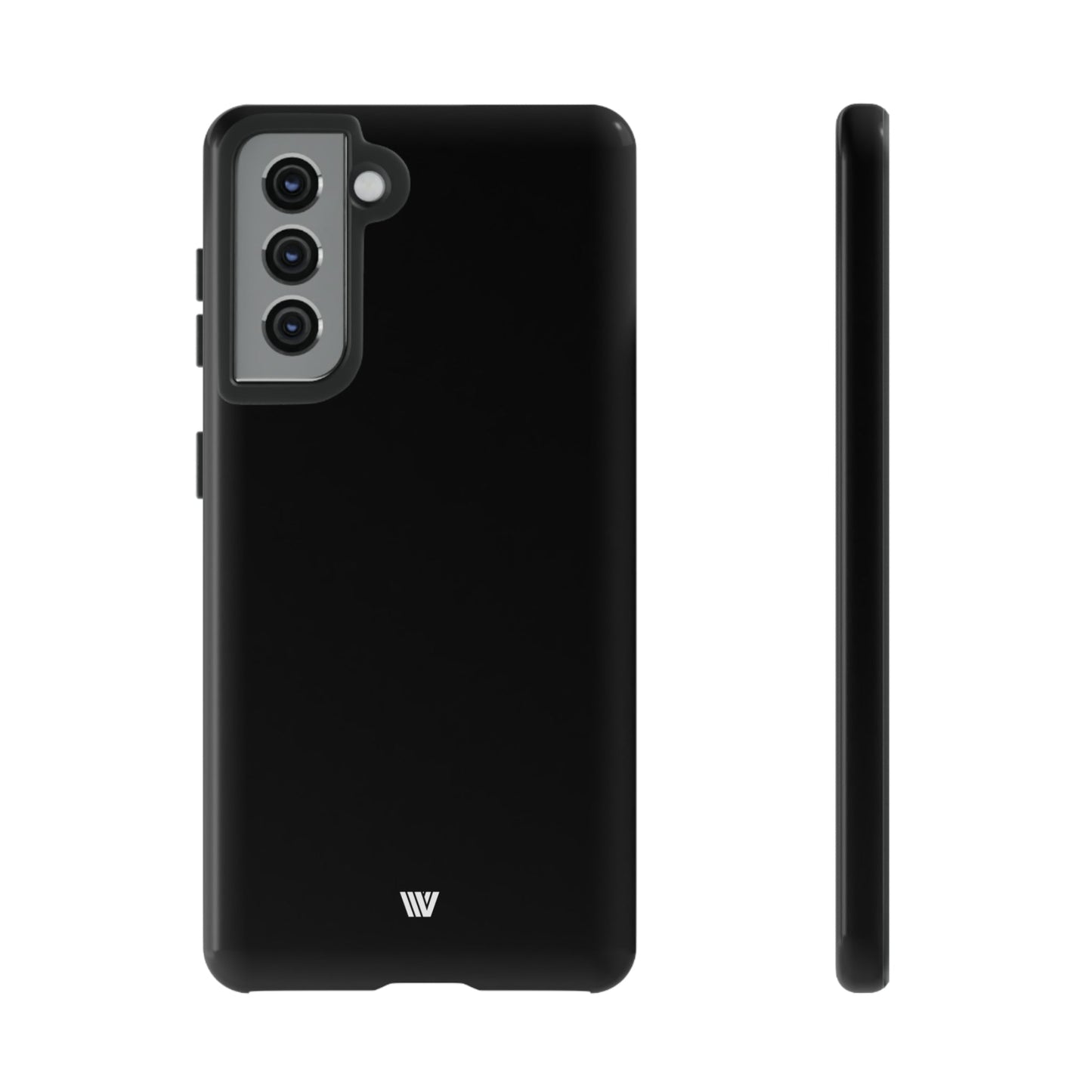 JET BLACK | Tough Phone Case