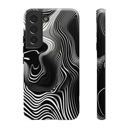 ABSTRACT ZEBRA STRIPES | Tough Phone Case