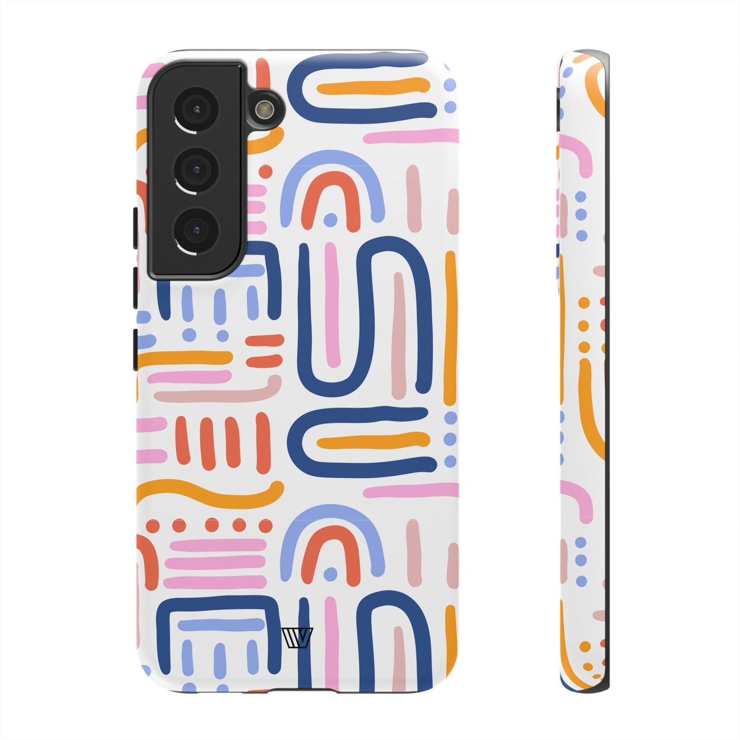 MEMPHIS BOLD LINES | Tough Phone Case