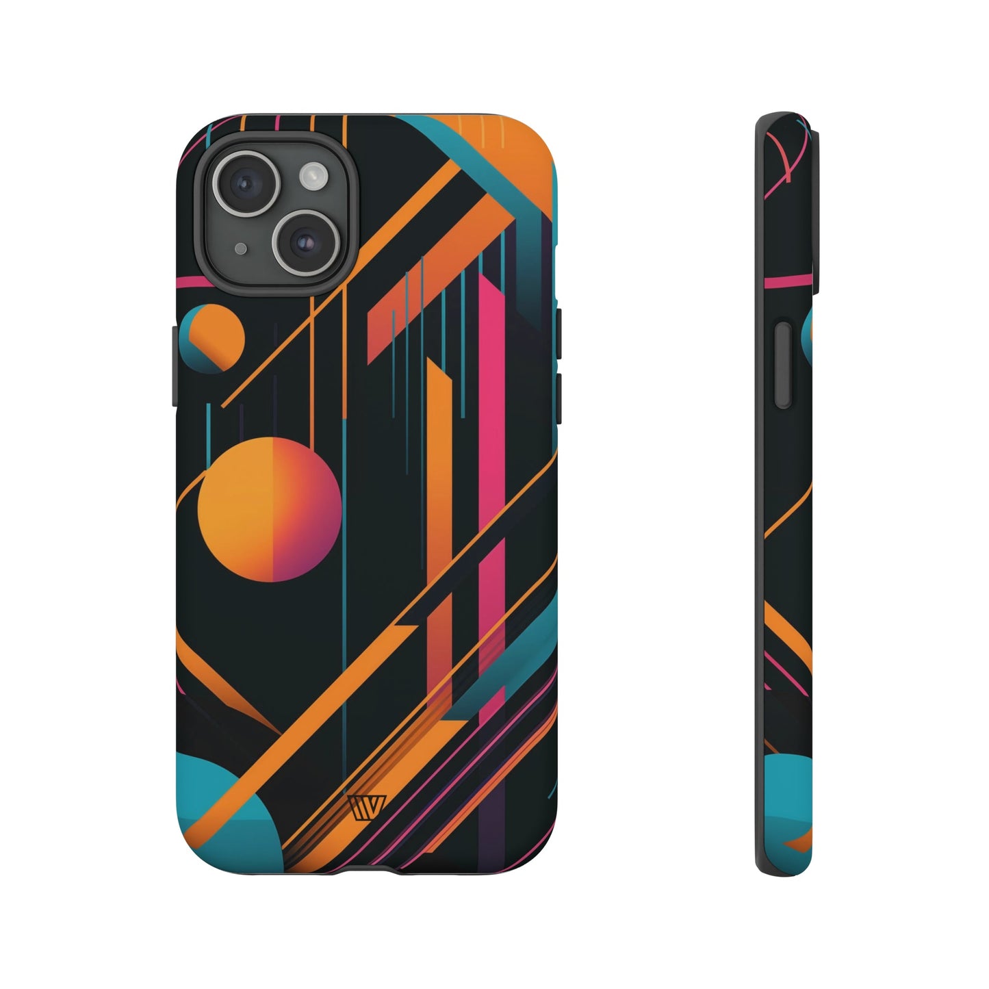 BOLD RETRO LINES | Tough Phone Case