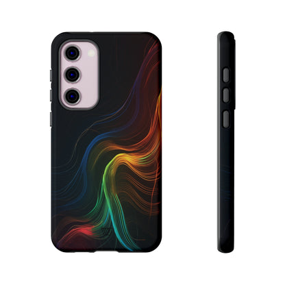 COLORFUL ABSTRACT LINES | Tough Phone Case