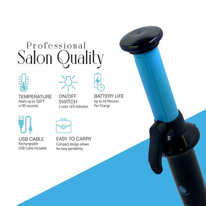 USB Rechargeable Mini Curling Iron