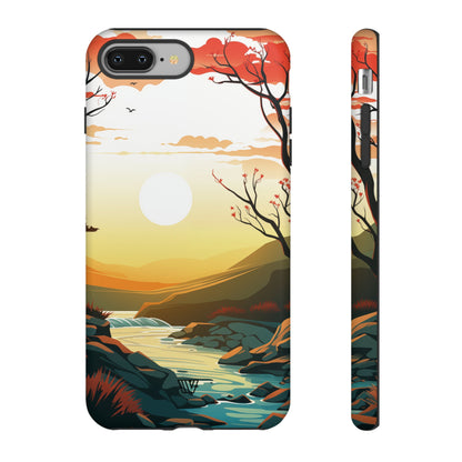 RIVER SUNSET | Tough Phone Case