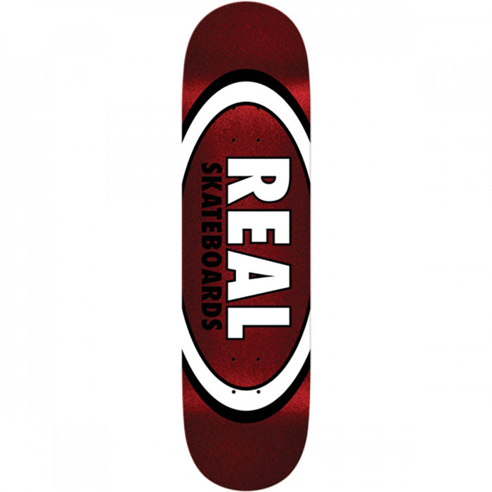 Real Classic Oval Easyrider 8.5 Red Fire Deck