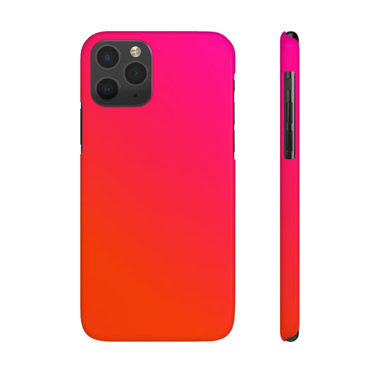 HOT PINK GRADIENT | Slim iPhone Case