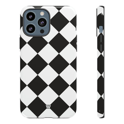 BLACK & WHITE DIAMOND | Tough Phone Case