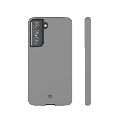 SOLID GRAY | Tough Phone Case