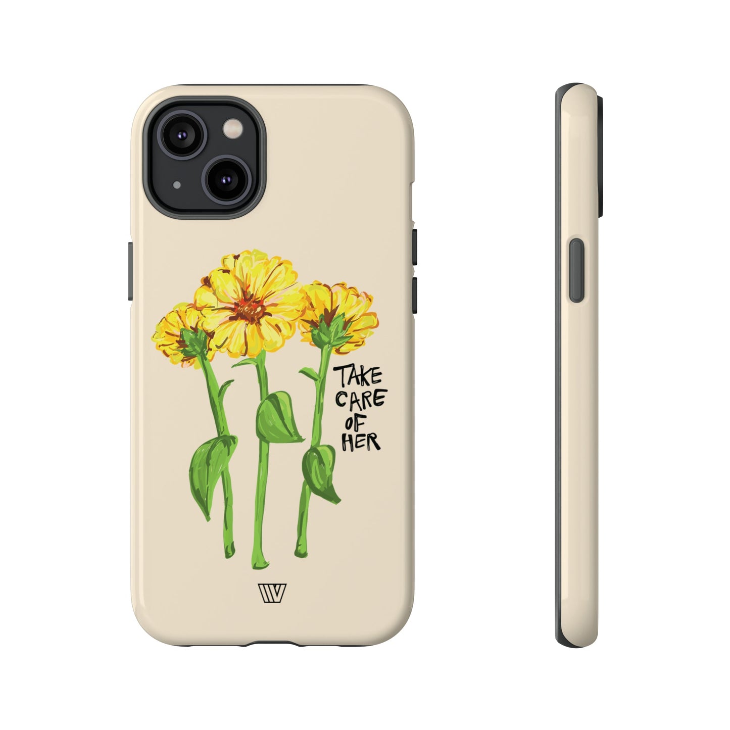 TAKE CARE OF HER | TROVVVE X EARTH FORMATIONS Tough Phone Case