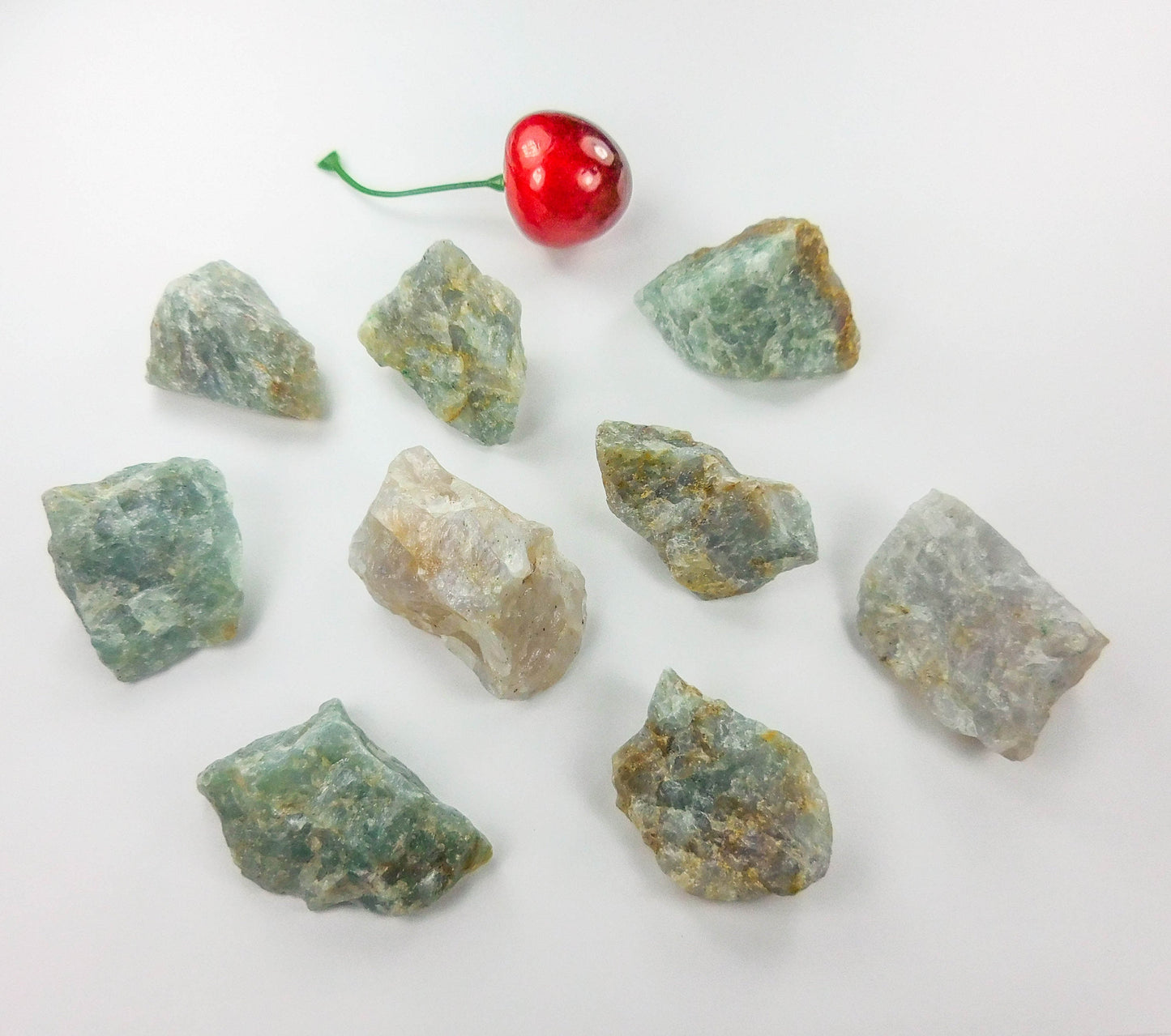 Sky Blue Quartz Crystals (3 Pcs) Rough Raw Natural Gemstone Rocks