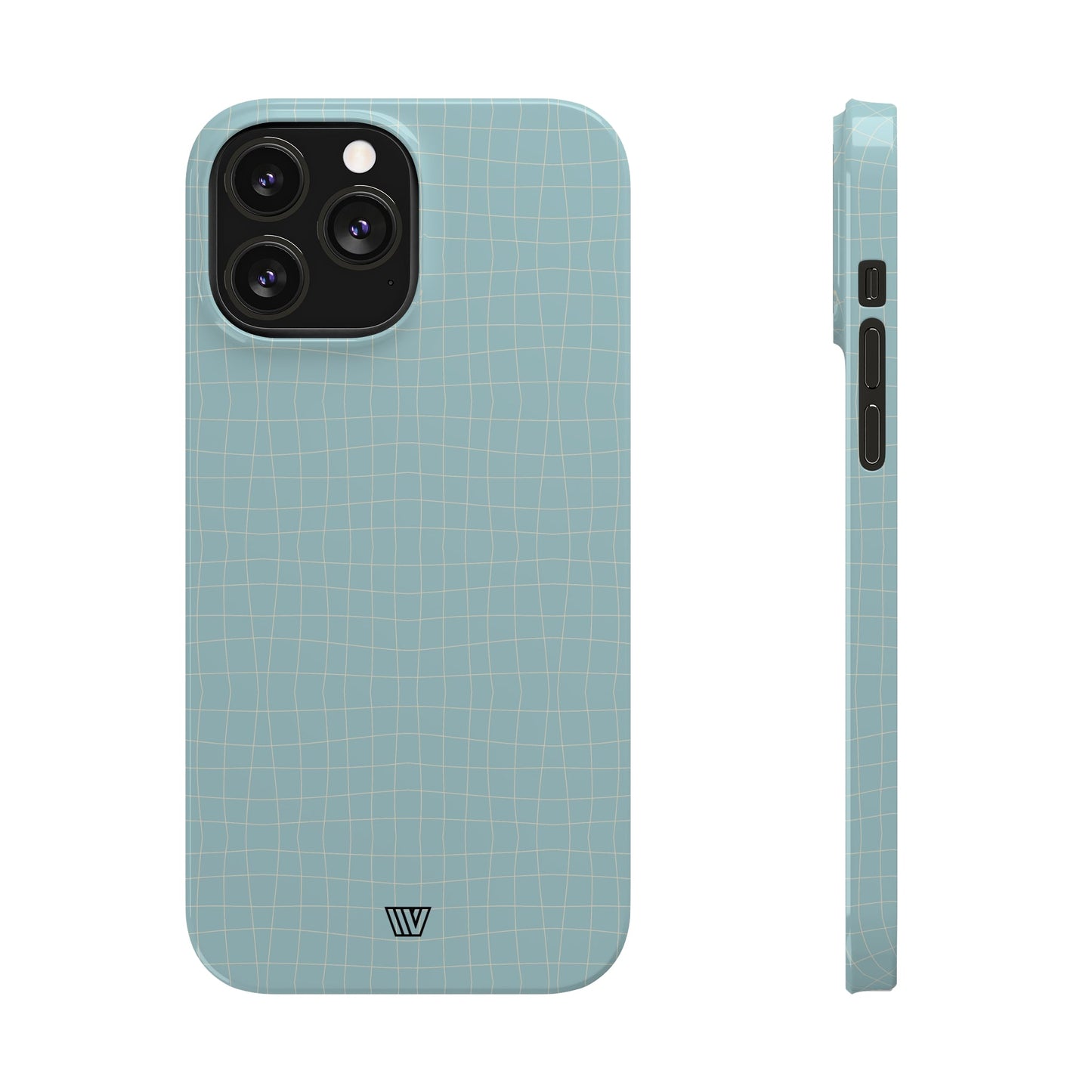 BLUE WICKER | Slim iPhone Case