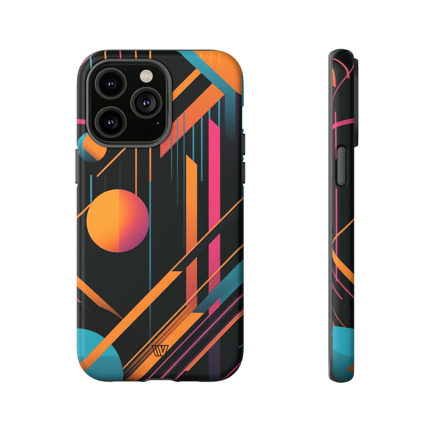 BOLD RETRO LINES | Tough Phone Case