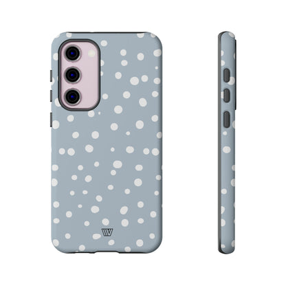 BLUE HAZE DOTS | Tough Phone Case