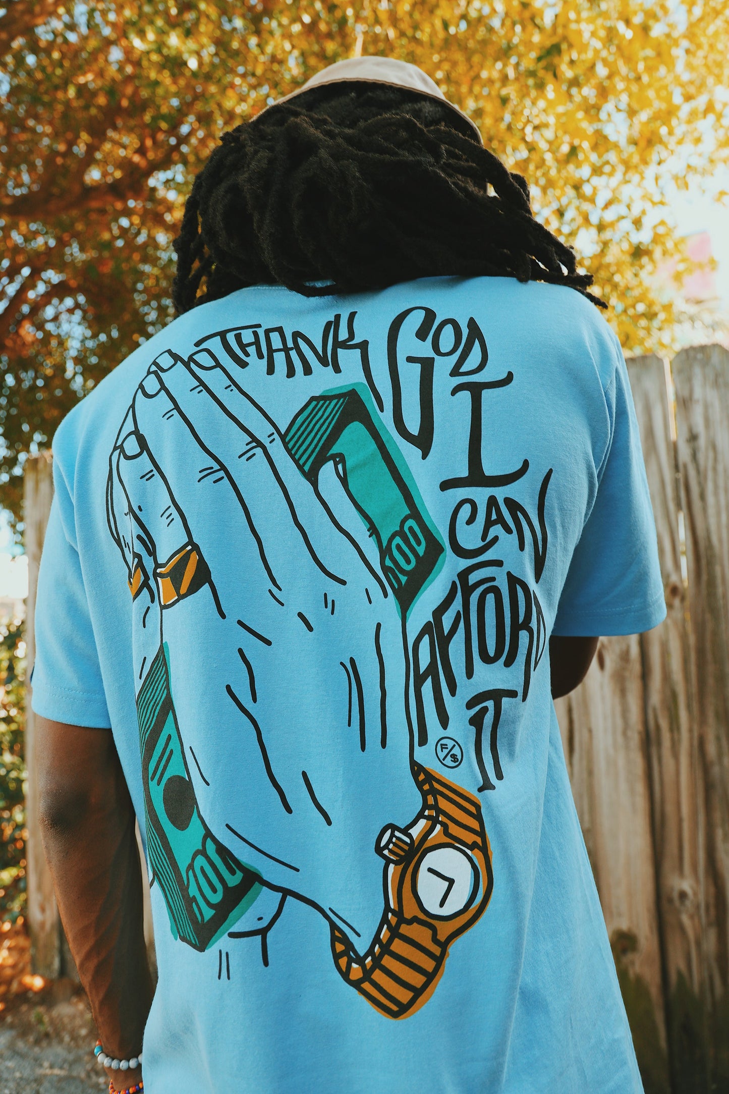 Afford It - Sky Blue (Premium Oversize)