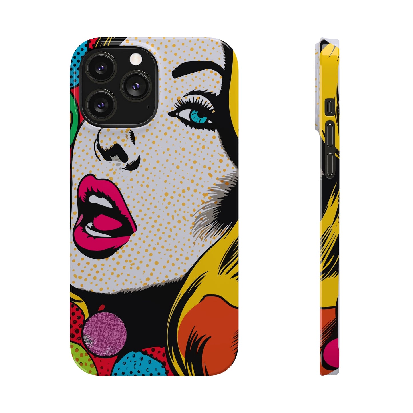 POP ART FACE | Slim iPhone Case