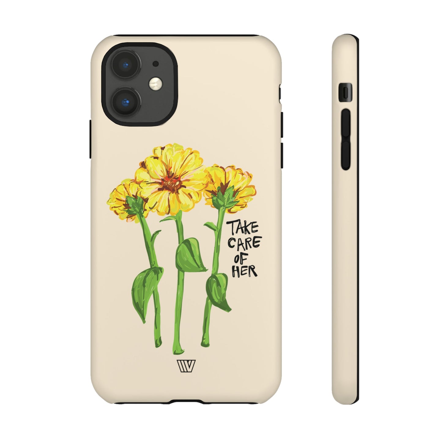 TAKE CARE OF HER | TROVVVE X EARTH FORMATIONS Tough Phone Case