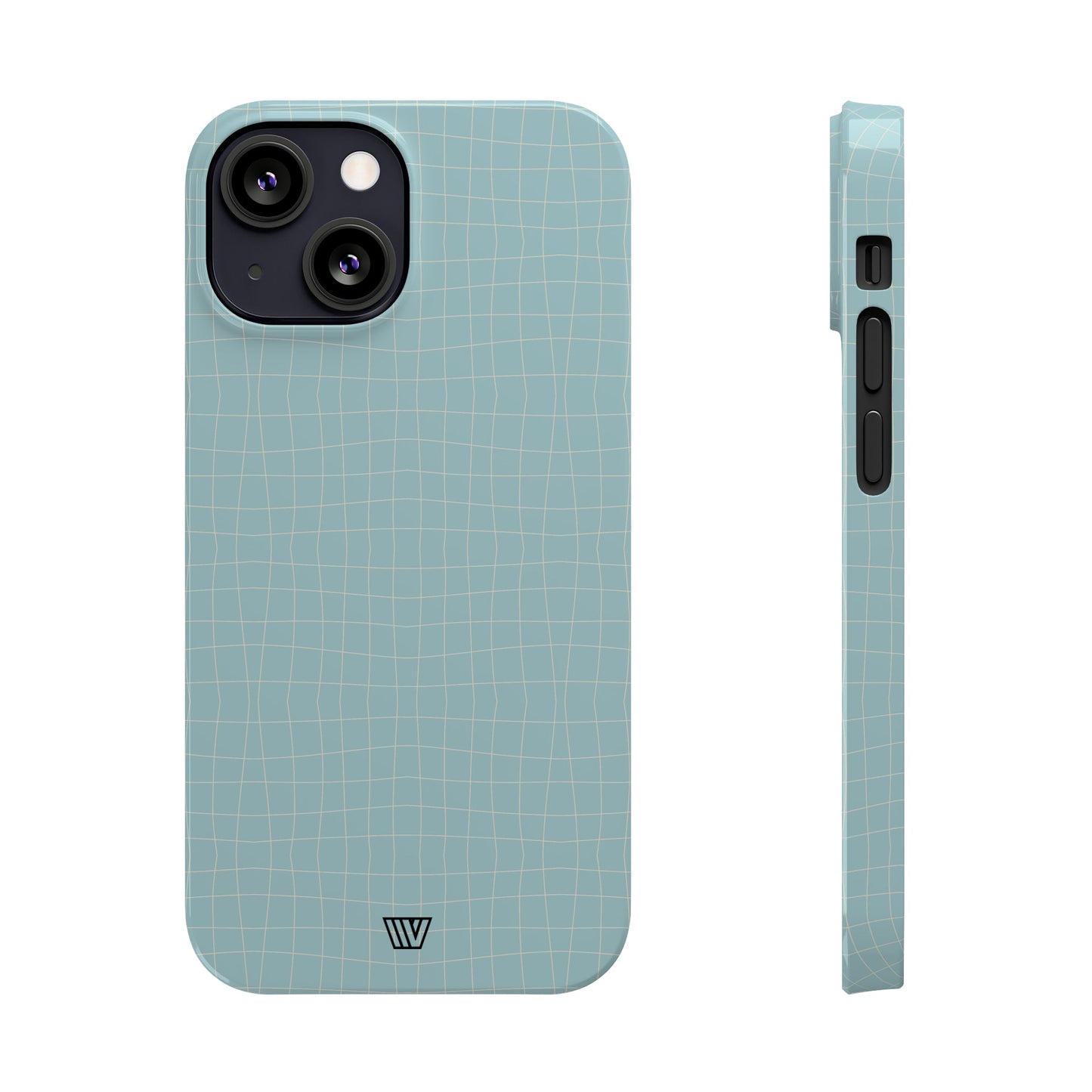 BLUE WICKER | Slim iPhone Case