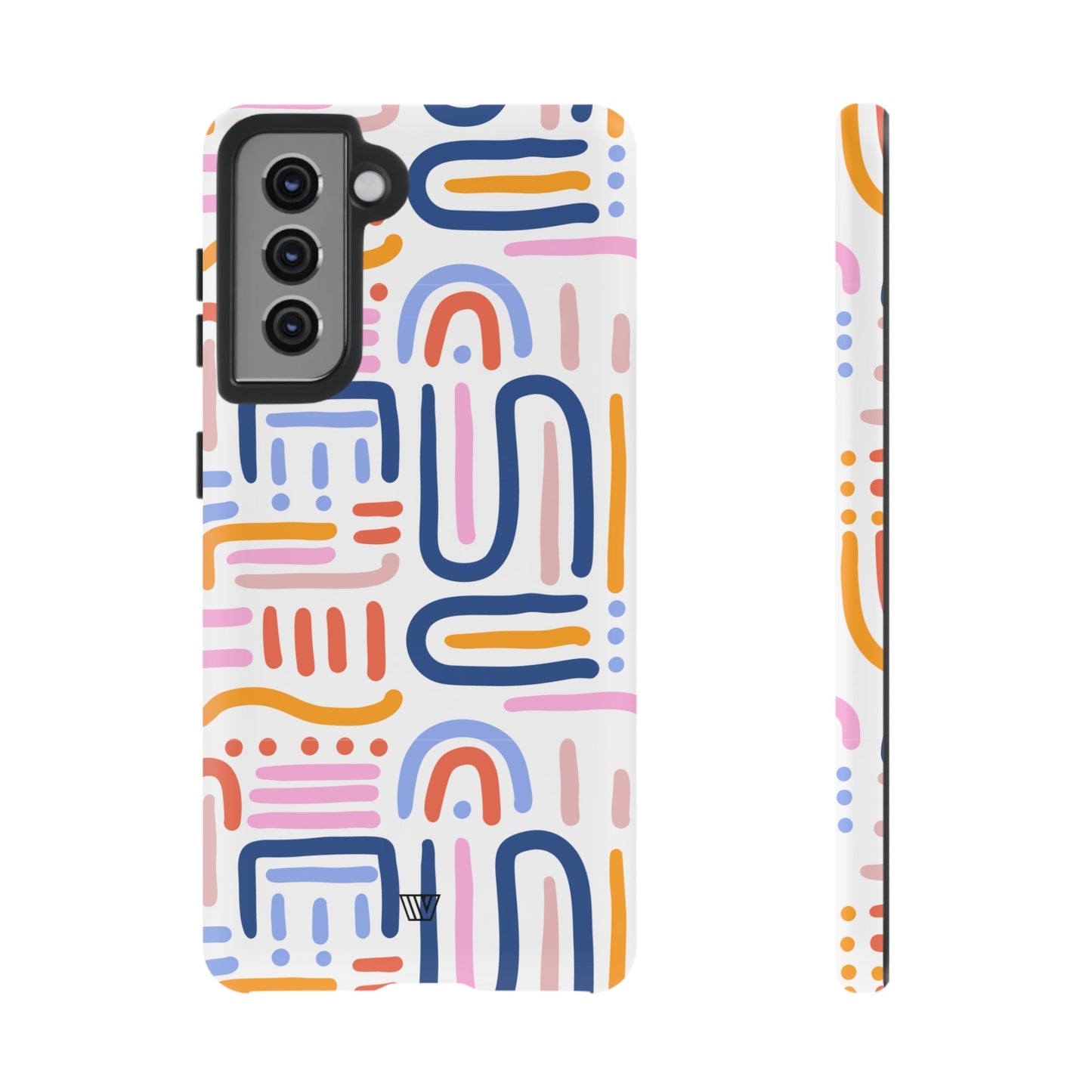 MEMPHIS BOLD LINES | Tough Phone Case