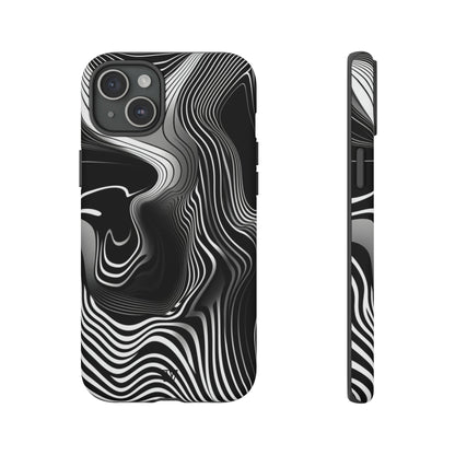 ABSTRACT ZEBRA STRIPES | Tough Phone Case