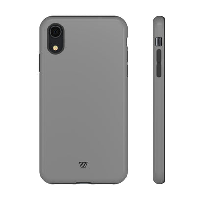 SOLID GRAY | Tough Phone Case