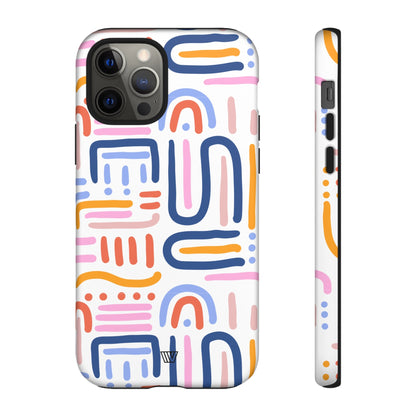 MEMPHIS BOLD LINES | Tough Phone Case